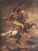 Jean Louis Voille Charging Chasseur by Theodore Gericault oil painting